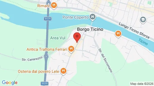 Apartments for rent i Pavia - kort over placeringen
