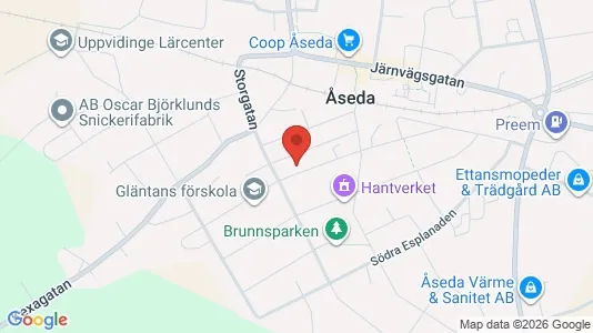 Apartments for rent i Uppvidinge - kort over placeringen