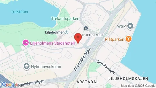 Apartments for rent i Södermalm - kort over placeringen