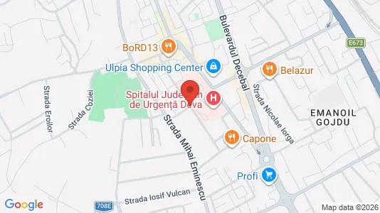 Apartments for rent i Deva - kort over placeringen
