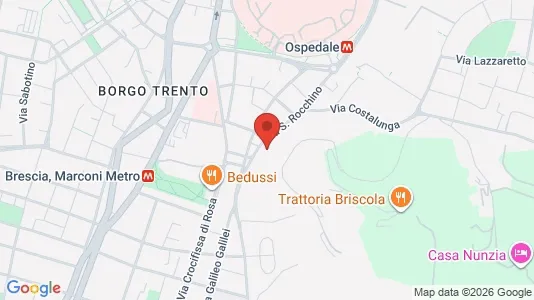 Apartments for rent i Brescia - kort over placeringen
