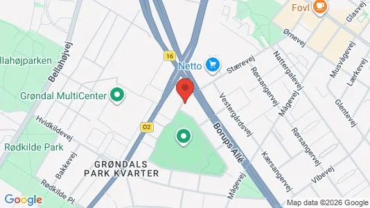 Apartments for rent i Copenhagen NV - kort over placeringen