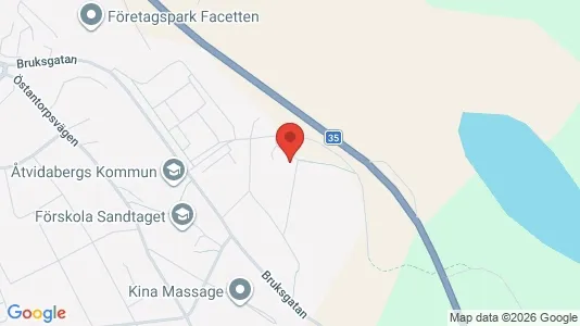 Apartments for rent i Åtvidaberg - kort over placeringen