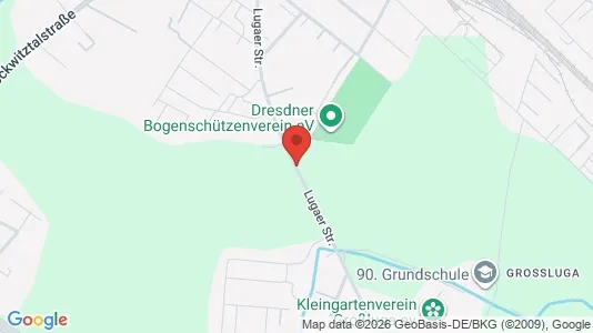 Apartments for rent i Dresden - kort over placeringen