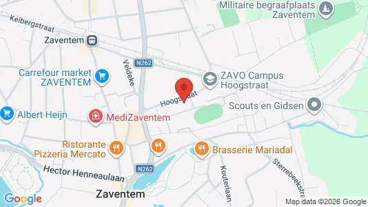 Apartments for rent i Zaventem - kort over placeringen