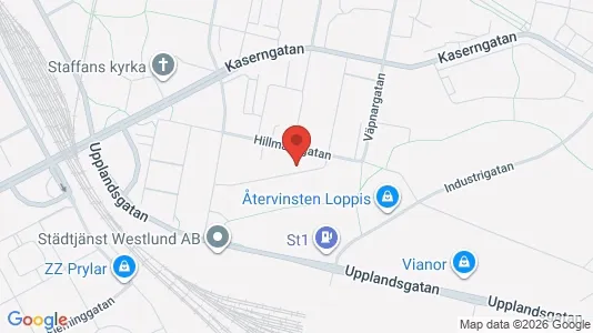 Apartments for rent i Gävle - kort over placeringen