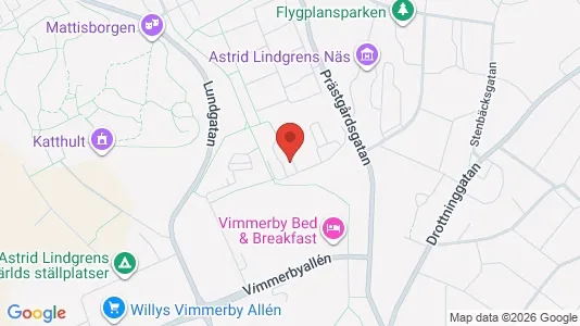 Apartments for rent i Vimmerby - kort over placeringen