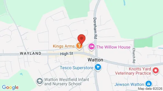 Apartments for rent i Thetford - Norfolk - kort over placeringen