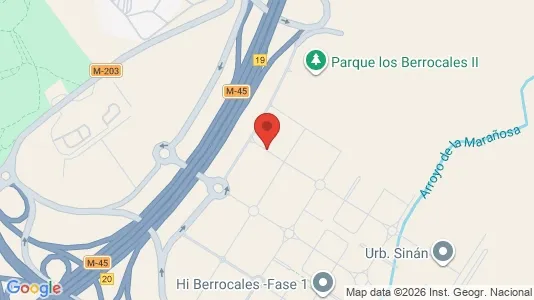 Apartments for rent i Los Berrocales - kort over placeringen
