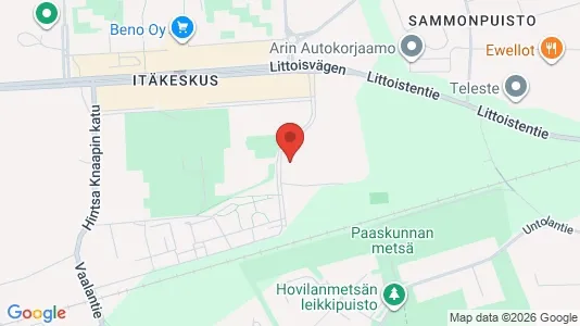 Apartments for rent i Turku - kort over placeringen