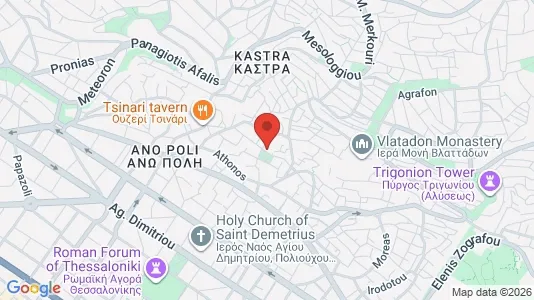 Apartments for rent i Neapoli-Sykies - kort over placeringen