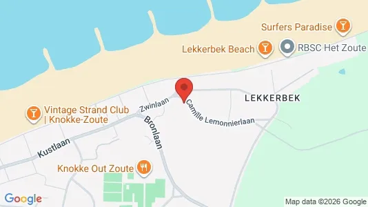 Apartments for rent i Knokke-Heist - kort over placeringen