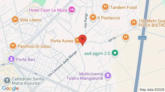 Apartments for rent i Altamura - kort over placeringen