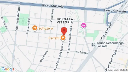 Rooms for rent i Turin - kort over placeringen