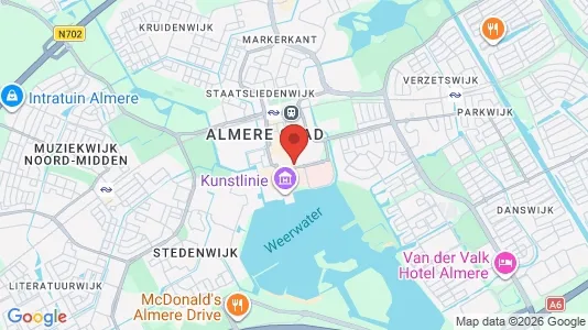 Apartments for rent i Amsterdam Zuideramstel - kort over placeringen