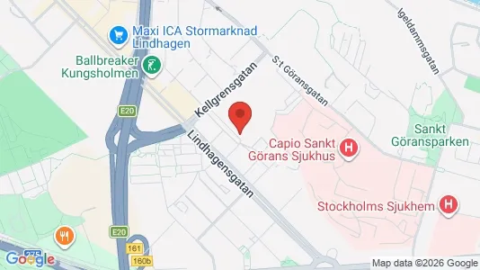 Apartments for rent i Kungsholmen - kort over placeringen