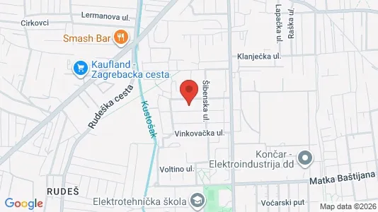 Apartments for rent i Sljeme (Medvednica-Tomislavac) - kort over placeringen