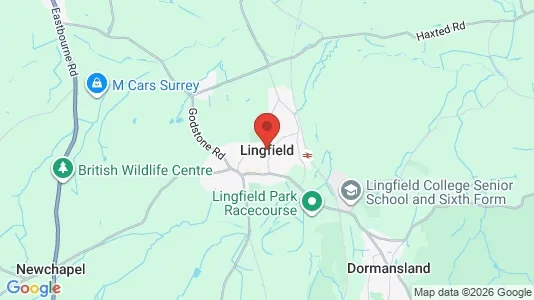 Houses for rent i Lingfield - Surrey - kort over placeringen