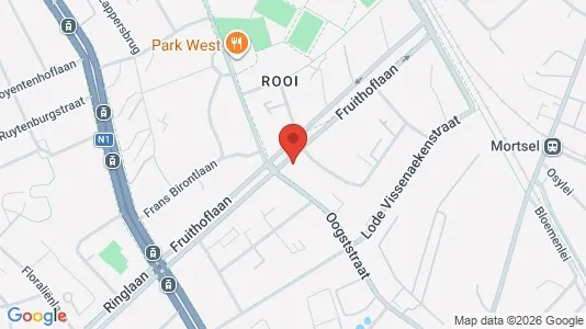 Apartments for rent i Antwerp Berchem - kort over placeringen