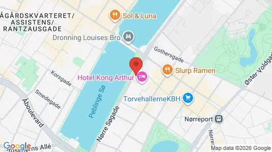 Apartments for rent i Copenhagen K - kort over placeringen