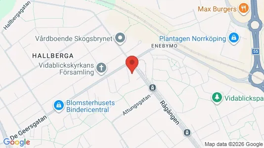 Apartments for rent i Norrköping - kort over placeringen