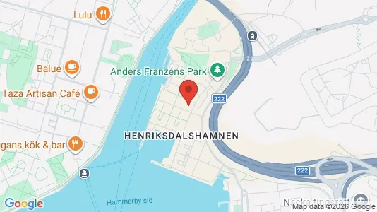 Apartments for rent i Hammarbyhamnen - kort over placeringen