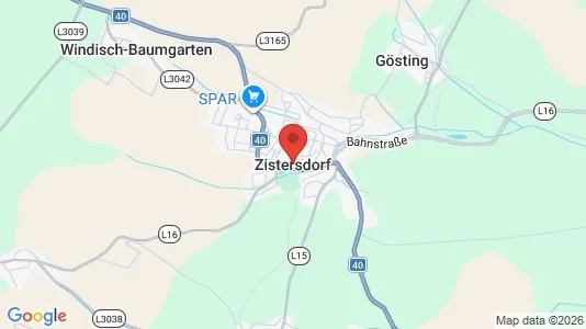 Houses for rent i Zistersdorf - kort over placeringen