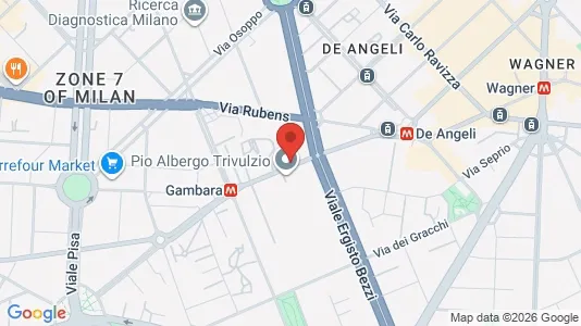 Apartments for rent i Milano Zona 6 - Barona, Lorenteggio - kort over placeringen