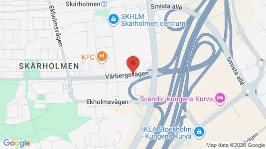 Apartments for rent i Stockholm South - kort over placeringen