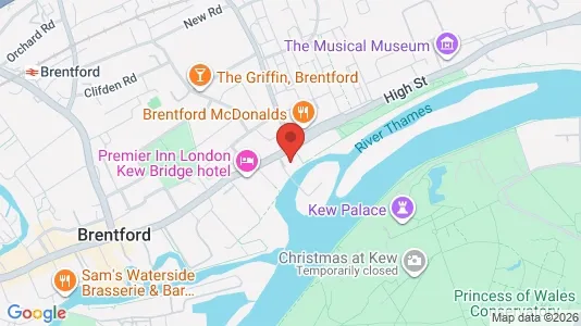 Apartments for rent i Brentford - Middlesex - kort over placeringen