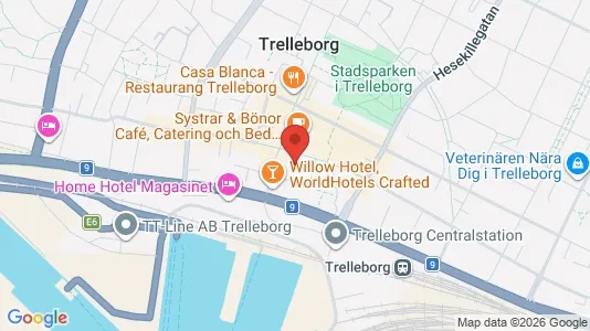 Apartments for rent i Trelleborg - kort over placeringen