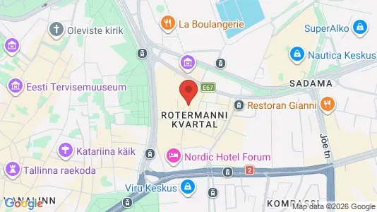 Apartments for rent i Põhja-Tallinn - kort over placeringen