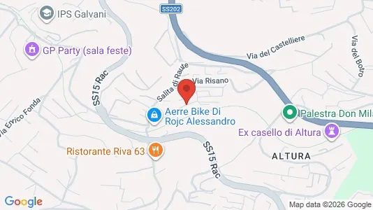 Apartments for rent i Trieste - kort over placeringen
