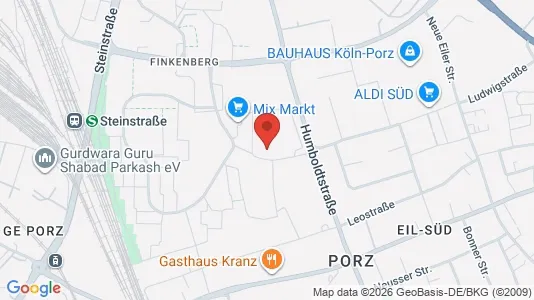 Apartments for rent i Recklinghausen - kort over placeringen