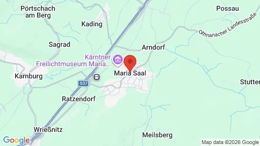 Houses for rent i Maria Saal - kort over placeringen