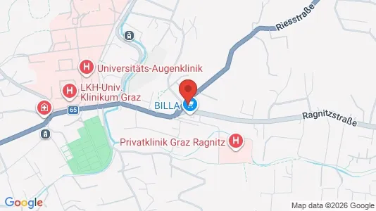 Apartments for rent i Graz - kort over placeringen
