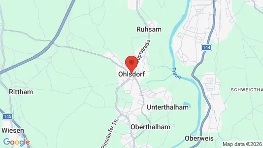 Houses for rent i Ohlsdorf - kort over placeringen