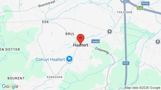 Apartments for rent i Haaltert - kort over placeringen