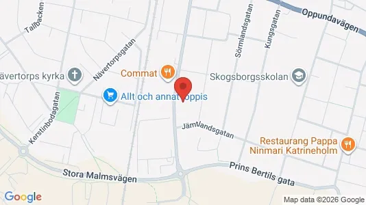 Apartments for rent i Katrineholm - kort over placeringen