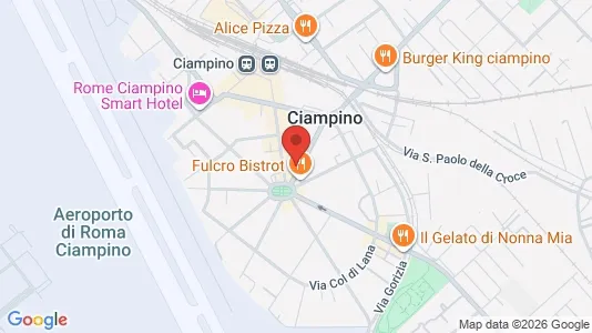 Apartments for rent i Ciampino - kort over placeringen