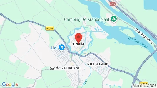 Houses for rent i Brielle - kort over placeringen
