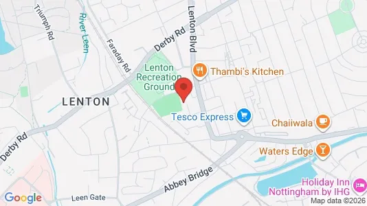 Apartments for rent i Nottingham - Nottinghamshire - kort over placeringen