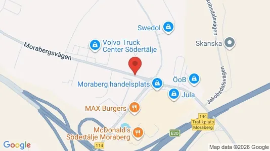 Apartments for rent i Södertälje - kort over placeringen