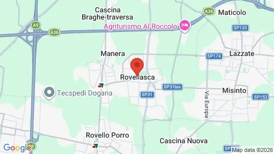 Apartments for rent i Rovellasca - kort over placeringen