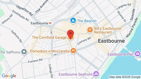 Apartments for rent i Eastbourne - East Sussex - kort over placeringen