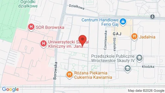 Apartments for rent i Wrocław - kort over placeringen