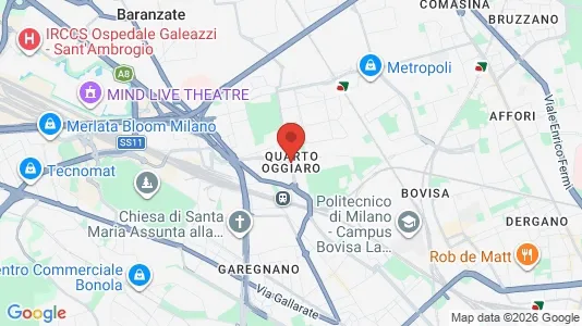 Apartments for rent i Milano Zona 8 - Fiera, Gallaratese, Quarto Oggiaro - kort over placeringen