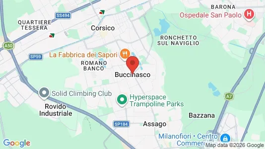 Apartments for rent i Buccinasco - kort over placeringen