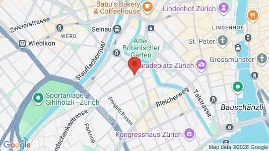 Apartments for rent i Zürich District 1 - Altstadt - kort over placeringen
