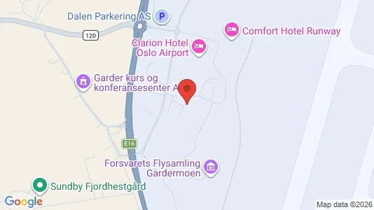 Apartments for rent i Ullensaker - kort over placeringen